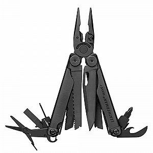 לדרמן מושחר Leatherman | +WAVE לדרמן מושחר Leatherman | +WAVE